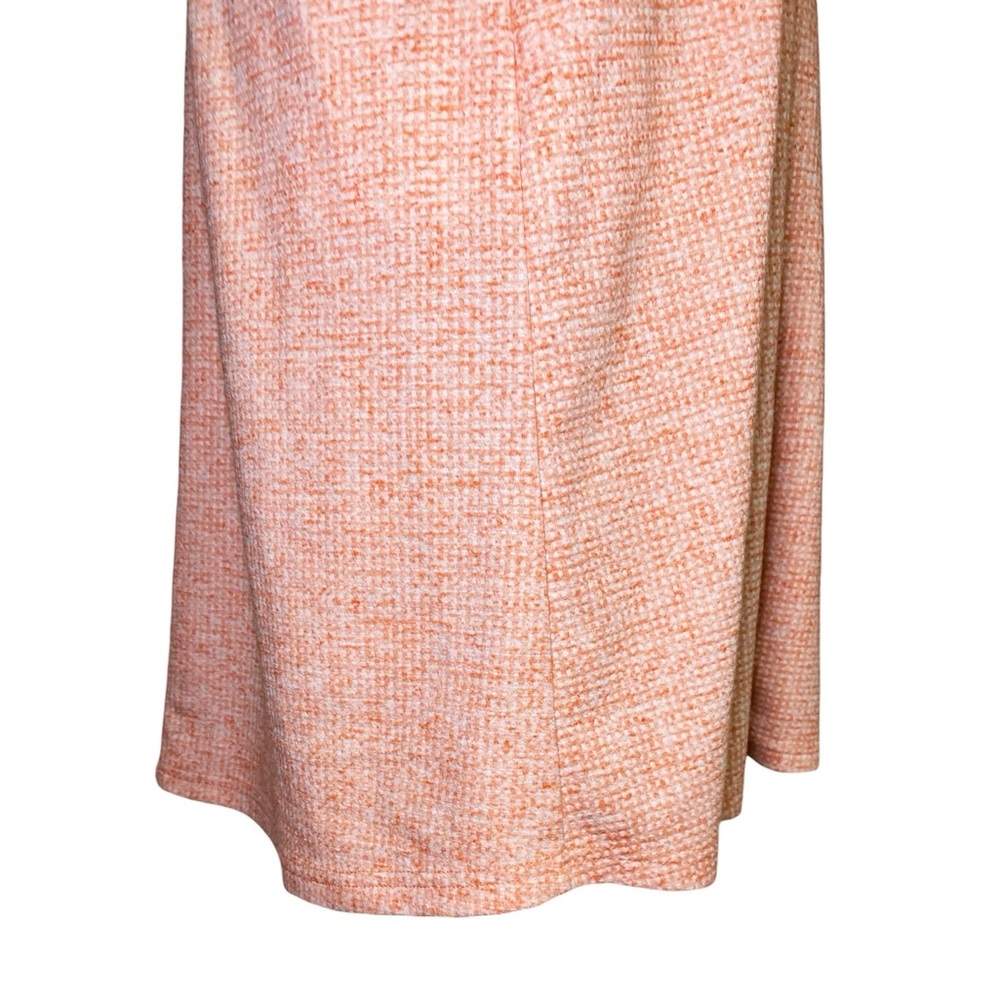 Voy Embroidered Peach Midi Dress - Picture 6 of 15